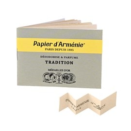 Papier d'Arménie triple