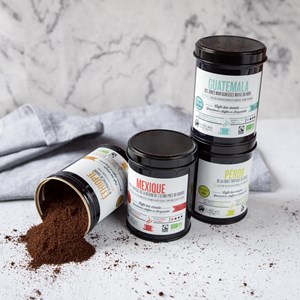 À la découverte des cafés bio* Malongo