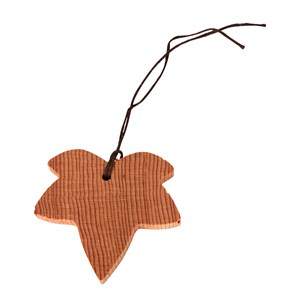 Feuille d'érable parfumée au cèdre