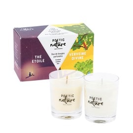 Coffret bougies Thé et Verveine