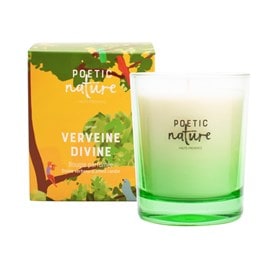 Bougie parfumée verveine divine