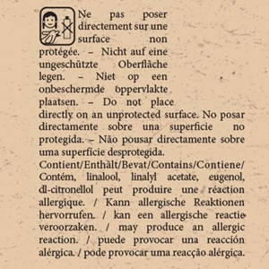 Feuille d'érable parfumée Cèdre naturel