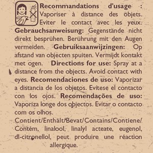 Vaporisateur parfum Cèdre naturel