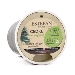 Recharge pour bougie Cèdre naturel 180g