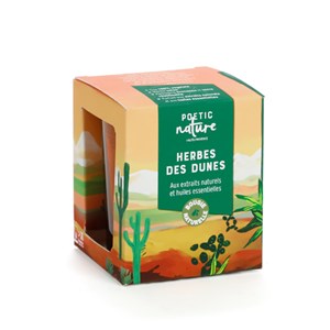 Bougie parfumée Herbes des dunes