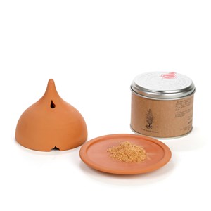 Coffret brûle-parfum poudre de cade