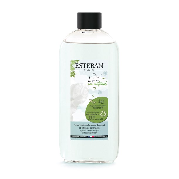 Esteban - Recharge bouquet Pur Lin naturel 200ml