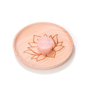 Porte-encens quartz rose