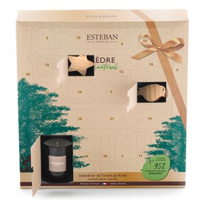 Calendrier de l'Avent cèdre naturel