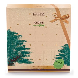 Calendrier de l'Avent cèdre naturel