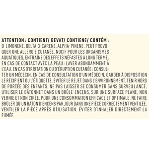 Bâtons d'encens Sapin Blanc naturel