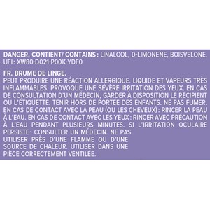 Brume de linge fleur d'oranger