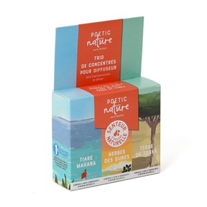 Trio de concentrés de parfum