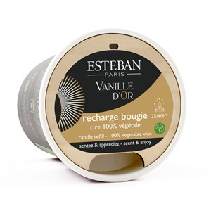 Recharge bougie Vanille d'Or au naturel