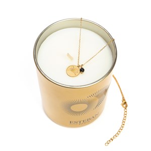 Bougie bijoux Vanille d'Or au naturel