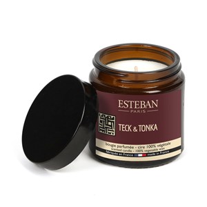Bougie parfumée teck & tonka
