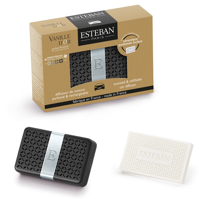 Diffuseur de voiture Vanille d'Or