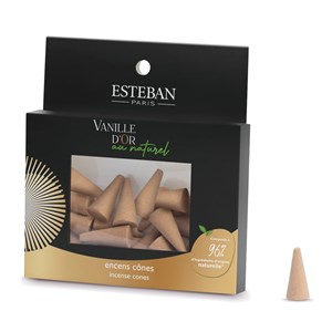 Cônes d'encens Vanille d'Or