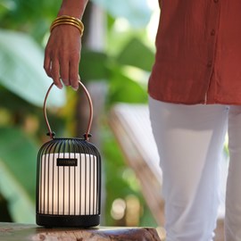 Diffuseur lampion noir Esteban