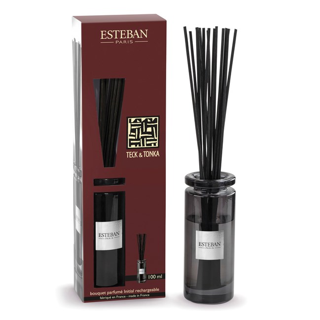 Bouquet parfumé Teck & Tonka