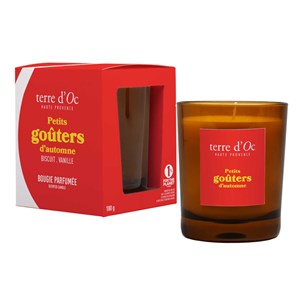 Petits goûters d’automne bougie parfumée 180 g terre d'Oc