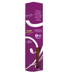 Cœur gravé sur l'écorce Capilla parfumé cèdre et tonka 100 ml terre d'Oc