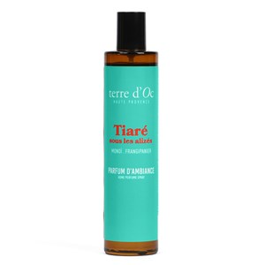 Tiaré sous les alizées vaporisateur parfum monoï frangipanier 100 ml terre d'Oc