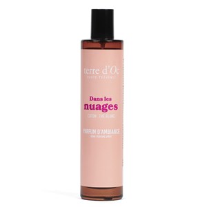 Dans les nuages vaporisateur de parfum coton et thé blanc 100 ml terre d'Oc