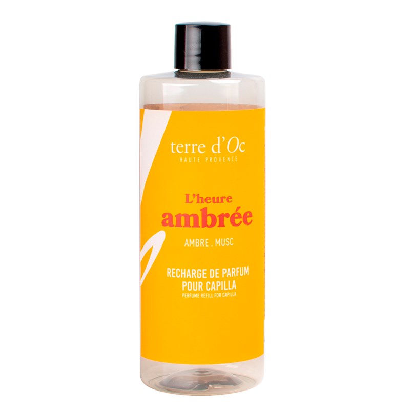 L'Heure ambrée recharge Capilla vanille épices 400 ml terre d'Oc