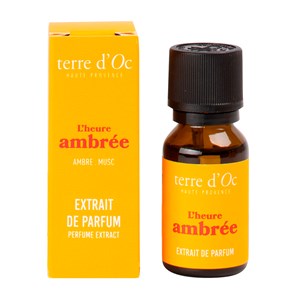 L'Heure ambrée concentré de parfum vanille épices 15 ml terre d'Oc