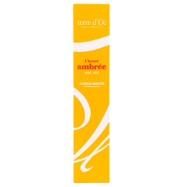 L'Heure ambrée 25 bâtonnets d'encens vanille épices terre d'Oc
