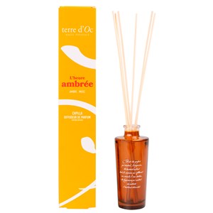 L'Heure ambrée Capilla parfumé vanille épices 100 ml terre d'Oc