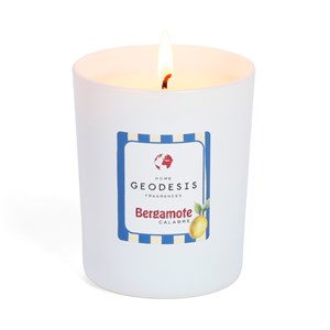 Bougie bijou artisanale senteur bergamote Geodosis 180 g