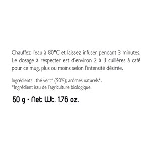 Coffret mug et thé à la fraise