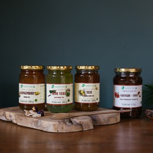 Infusion en gelée à base de gingembre