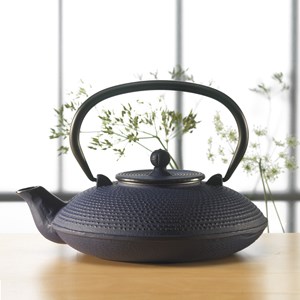Théière Sora Iro indigo en fonte