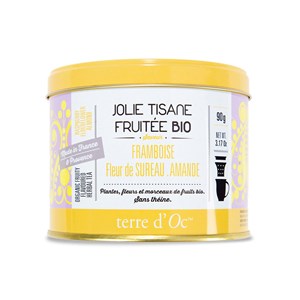 Tisane fruitée bio à la fleur de sureau