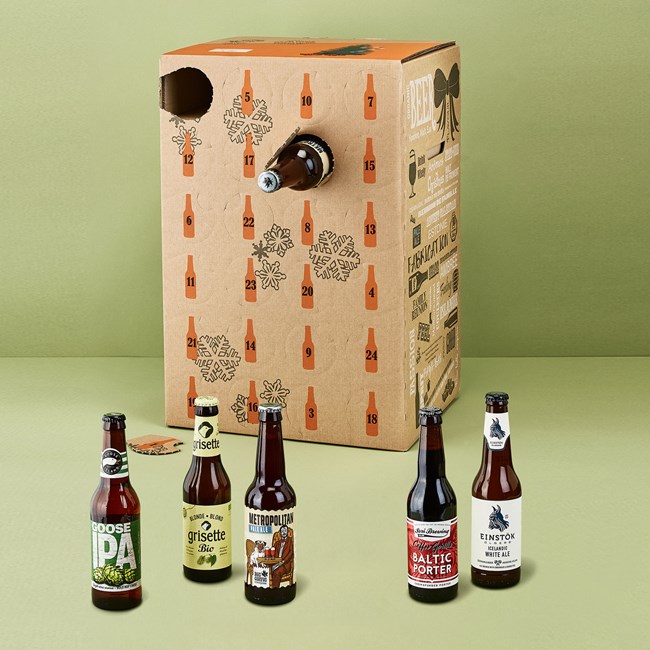 Calendrier de l'avent 24 bières du monde