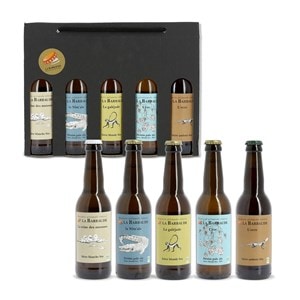 Coffret de 5 bières artisanales bio