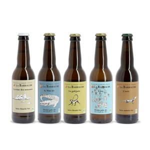 Coffret de 5 bières artisanales bio