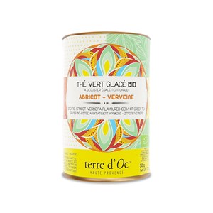 Thé vert glacé bio abricot-verveine