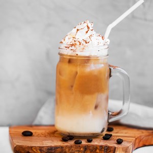 Café frappé bio noisette