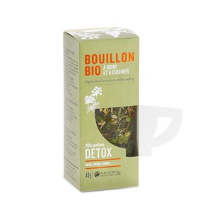 Bouillon bio à boire et à cuisiner détox