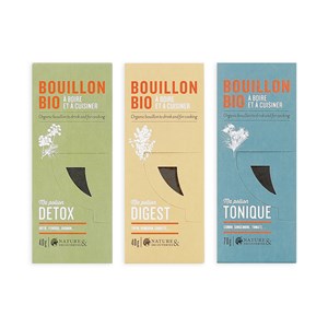 Bouillon bio à boire et à cuisiner détox