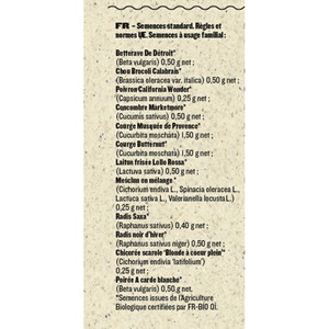 Coffret graines 12 légumes insolites