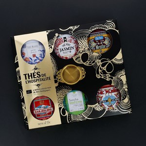 Coffret Premium 6 thés de l'hospitalité