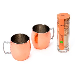 Coffret cocktail Moscow Mule bio
