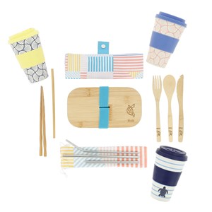 Set de couverts bambou Océan