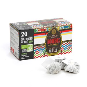 20 infusettes Rooibos vanille bio
