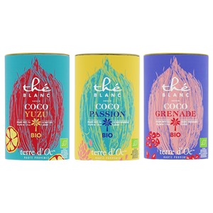 Thé blanc coco yuzu bio